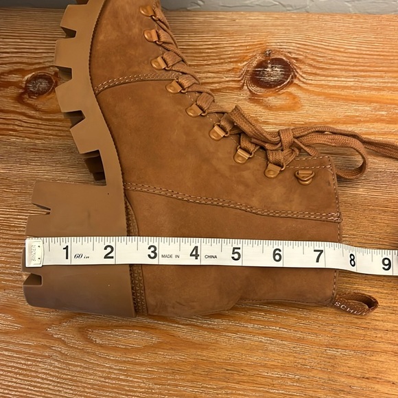 SCHUTZ  Xayane Combat Boots in Hazel Size 9 - Picture 12 of 12